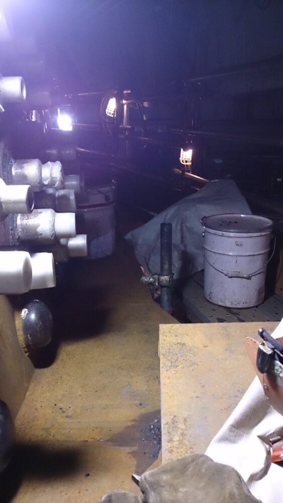 製鐵所 PT溶接工事